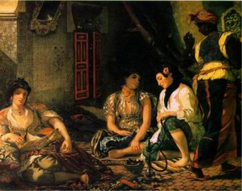 Arab or Arabic people and life. Orientalism oil paintings  324